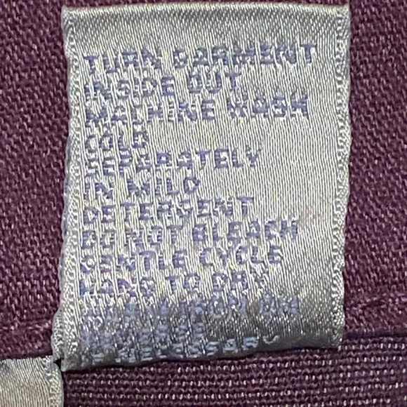 DG2 by Diane Gilman Classic Stretch Jeans Bootcut Purple Size (8T) - Picture 8 of 8